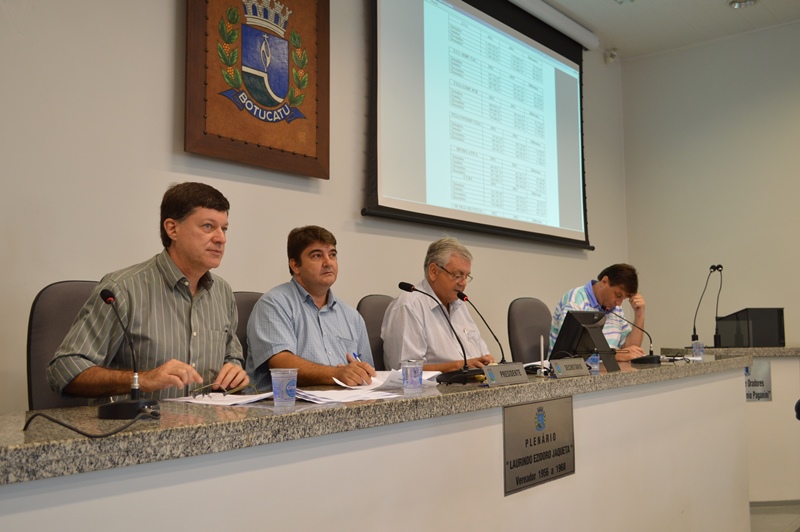 Vereadores participam de audiência pública de prestação de contas sobre o 3° Quadrimestre de 2013